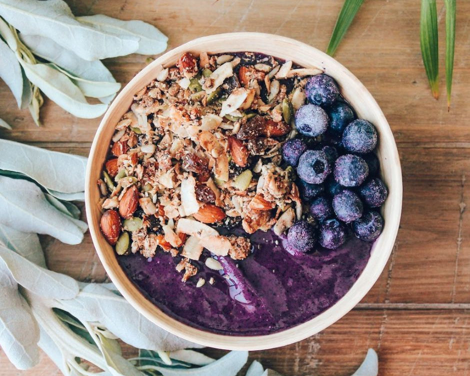 Blueberry Banana Smoothie Bowl