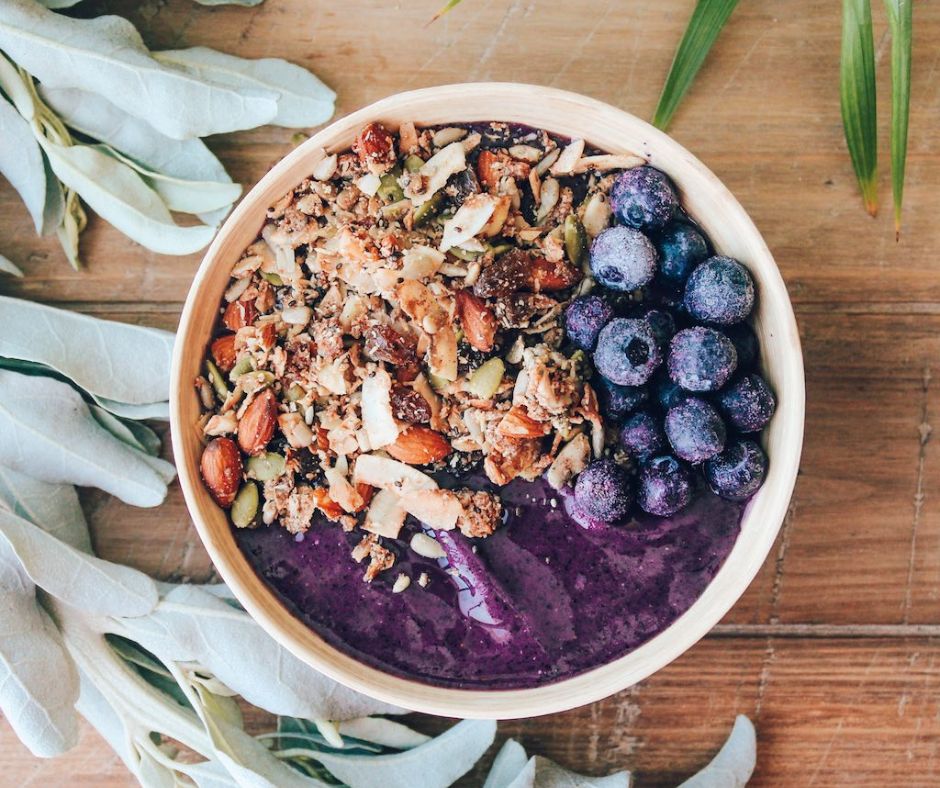 Blueberry Banana Smoothie Bowl